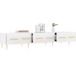 VidaXL Tv-meubel 150x36x30 cm bewerkt hout wit