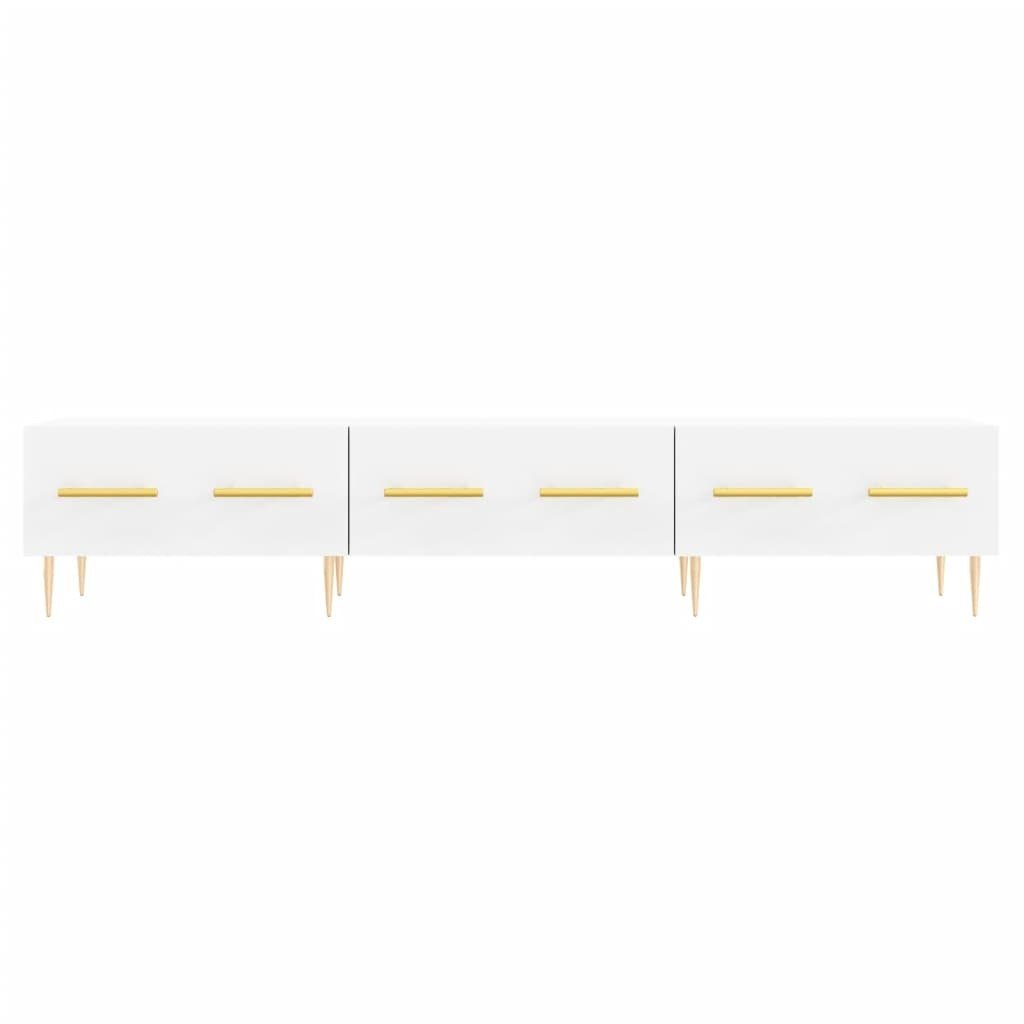 VidaXL Tv-meubel 150x36x30 cm bewerkt hout wit