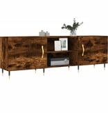 VidaXL Tv-meubel 150x30x50 cm bewerkt hout gerookt eikenkleurig