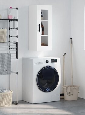 VidaXL Hangkast 34,5x34x90 cm wit