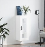 VidaXL Hangkast 34,5x34x90 cm wit