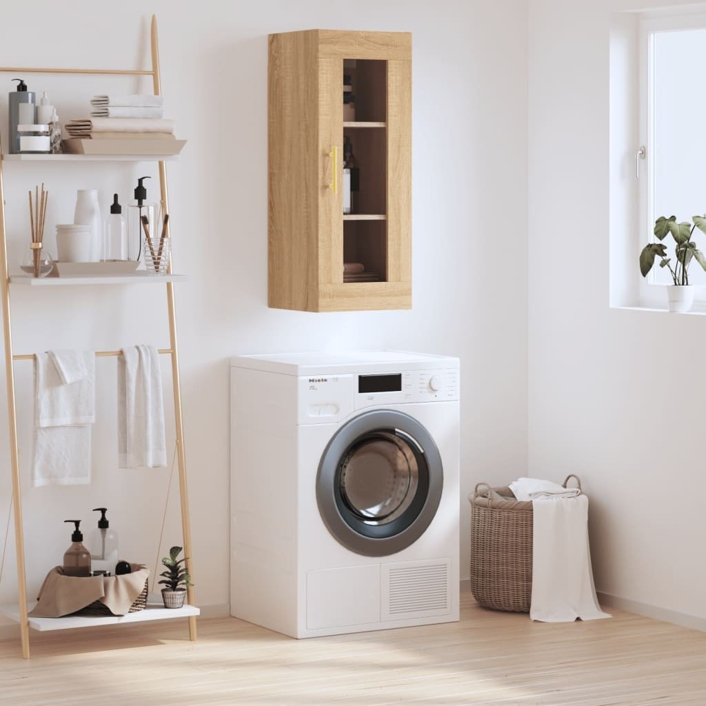 VidaXL Hangkast 34,5x34x90 cm sonoma eikenkleurig