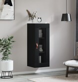 VidaXL Hangkast 34,5x34x90 cm zwart