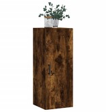 VidaXL Hangkast 34,5x34x90 cm gerookt eikenkleurig