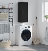 VidaXL Hangkast 34,5x34x90 cm zwart