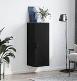 VidaXL Hangkast 34,5x34x90 cm zwart