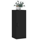 VidaXL Hangkast 34,5x34x90 cm zwart
