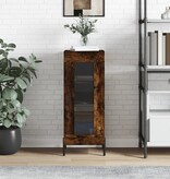 VidaXL Dressoir 34,5x34x90 cm bewerkt hout gerookt eiken