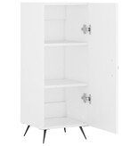 VidaXL Dressoir 34,5x34x90 cm bewerkt hout wit