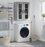 VidaXL Hangkast 69,5x34x90 cm grijs sonoma eikenkleurig