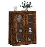 VidaXL Hangkast 69,5x34x90 cm gerookt eikenkleurig