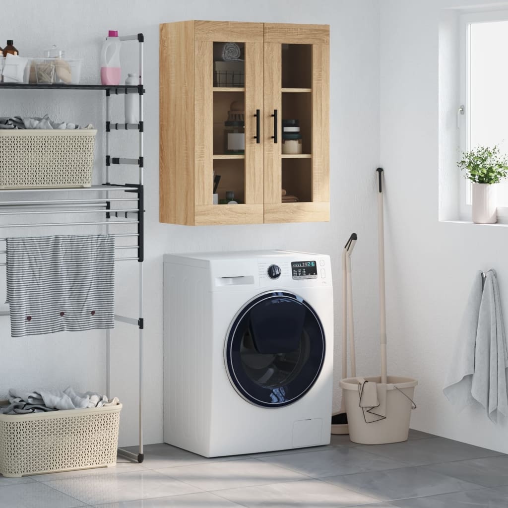 VidaXL Hangkast 69,5x34x90 cm sonoma eikenkleurig