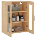 VidaXL Hangkast 69,5x34x90 cm sonoma eikenkleurig