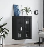 VidaXL Hangkast 69,5x34x90 cm zwart