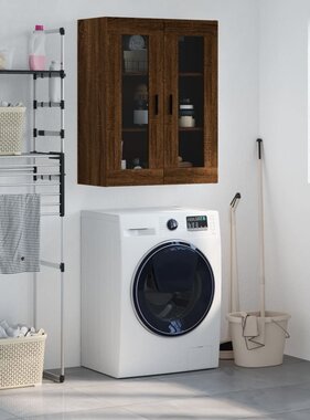 VidaXL Hangkast 69,5x34x90 cm bruin eikenkleur