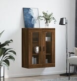 VidaXL Hangkast 69,5x34x90 cm bruin eikenkleur