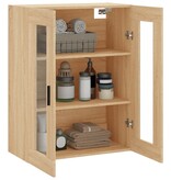 VidaXL Hangkast 69,5x34x90 cm sonoma eikenkleurig