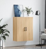 VidaXL Hangkast 69,5x34x90 cm sonoma eikenkleurig