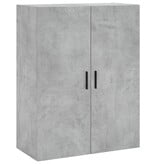 VidaXL Hangkast 69,5x34x90 cm betongrijs