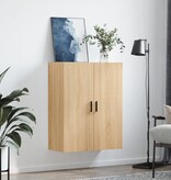 VidaXL Hangkast 69,5x34x90 cm sonoma eikenkleurig