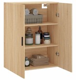 VidaXL Hangkast 69,5x34x90 cm sonoma eikenkleurig