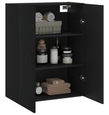 VidaXL Hangkast 69,5x34x90 cm zwart