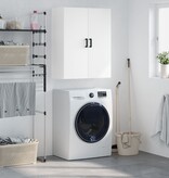 VidaXL Wandkast 69,5x34x90 cm wit