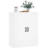 VidaXL Wandkast 69,5x34x90 cm wit