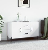 VidaXL Dressoir 100x36x60 cm bewerkt hout wit