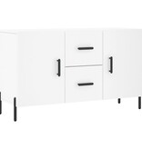 VidaXL Dressoir 100x36x60 cm bewerkt hout wit