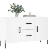 VidaXL Dressoir 100x36x60 cm bewerkt hout wit