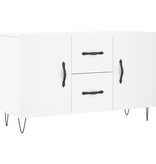 VidaXL Dressoir 100x36x60 cm bewerkt hout wit