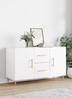 VidaXL Dressoir 100x36x60 cm bewerkt hout wit