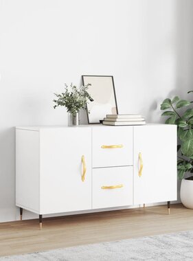 VidaXL Dressoir 100x36x60 cm bewerkt hout wit