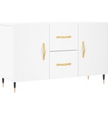 VidaXL Dressoir 100x36x60 cm bewerkt hout wit