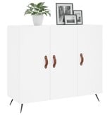 VidaXL Dressoir 90x34x80 cm bewerkt hout wit