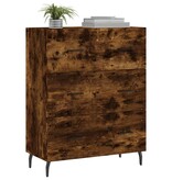 VidaXL Dressoir 69,5x34x90 cm bewerkt hout gerookt eikenkleurig