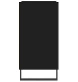 VidaXL Dressoir 57x35x70 cm bewerkt hout zwart