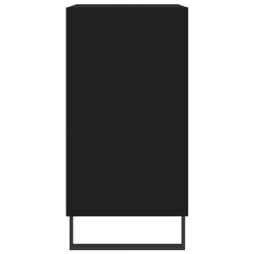 VidaXL Dressoir 57x35x70 cm bewerkt hout zwart