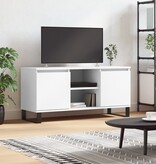 VidaXL Tv-meubel 104x35x50 cm bewerkt hout wit