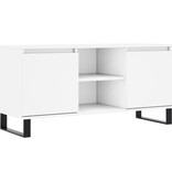 VidaXL Tv-meubel 104x35x50 cm bewerkt hout wit