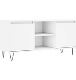 VidaXL Tv-meubel 104x35x50 cm bewerkt hout wit