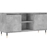 VidaXL Tv-meubel 104x35x50 cm bewerkt hout betongrijs
