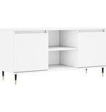 VidaXL Tv-meubel 104x35x50 cm bewerkt hout wit