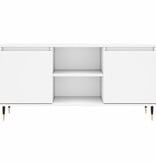 VidaXL Tv-meubel 104x35x50 cm bewerkt hout wit