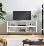 VidaXL Tv-meubel 103,5x30x50 cm bewerkt hout wit