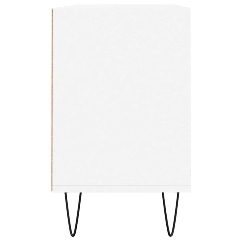 VidaXL Tv-meubel 103,5x30x50 cm bewerkt hout wit