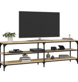 VidaXL Tv-meubel 160x30x50 cm bewerkt hout sonoma eikenkleurig