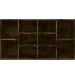VidaXL Schoenenbank 103x30x55 cm bewerkt hout gerookt eikenkleurig
