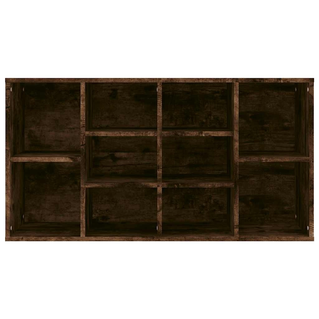 VidaXL Schoenenbank 103x30x55 cm bewerkt hout gerookt eikenkleurig
